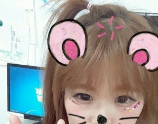렌시스 LENSSIS [ 렌시스 ] 꾸안꾸템 , 낀 듯 안 낀 듯 자연스러운 ＃블리스시리즈 1개월용 ｜ 2컬러 중 택1 ｜ — 5점을 준 리뷰어가 2021년 4월 올린 사용 사진