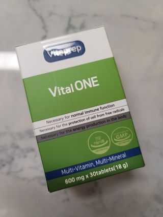 뉴트리션팩토리 비타프렙 바이탈원 종합비타민 멀티비타민 600mg — 5점을 준 리뷰어가 2021년 7월 올린 사용 사진