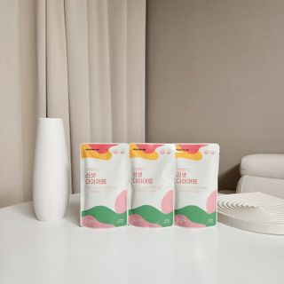 [경남제약헬스케어] 케어플러스 리셋 다이어트 청포도맛 100ml X 5포 (5일분) — 5점을 준 리뷰어가 2023년 4월 올린 사용 사진