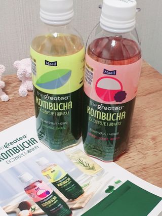 더그레잇티 콤부차 300ml *12개입 (오리지널 6개+베리리치 6개) — 5점을 준 리뷰어가 2022년 7월 올린 사용 사진