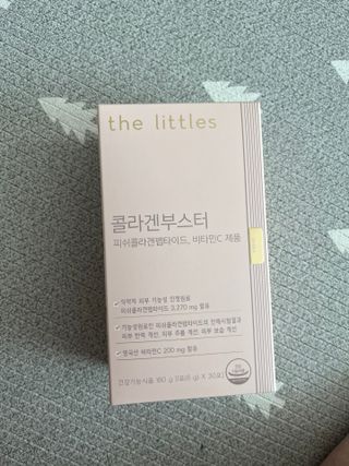더리틀스 콜라겐부스터 — 5점을 준 리뷰어가 2022년 12월 올린 사용 사진