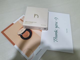 하멜 비건 아쿠아 글로우 제로핏 쿠션 — 4점을 준 리뷰어가 2022년 8월 올린 사용 사진