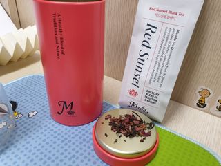 마시다 붉은 석양 빛을 담은 프리미엄 수제 블렌딩 홍차, 레드선셋블랙티 — 5점을 준 리뷰어가 2021년 3월 올린 사용 사진