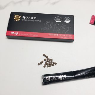 새롬바이오 리생 [미쾌변] 차전자피 식이섬유 건강기능식품 3팩 — 5점을 준 리뷰어가 2021년 6월 올린 사용 사진