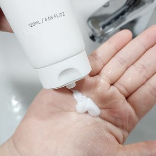 바노바기 코스메틱 바노바기 밀크씨슬 리페어 시카 폼 클렌저 플러스 120ml + 퀵 마스크 플러스 30매 — 5점을 준 리뷰어가 2023년 8월 올린 사용 사진