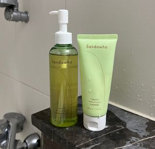 스킨큐어 산다화 순한 클렌징 동백 오일 200ml — 4점을 준 리뷰어가 2023년 5월 올린 사용 사진