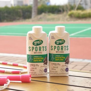 셀렉스스포츠 셀렉스 스포츠 웨이 프로틴 초콜릿 _ 330ml x 12팩 — 5점을 준 리뷰어가 2021년 3월 올린 사용 사진