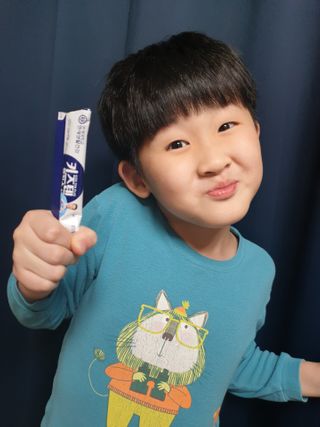 키즈텐플러스 연세 키즈텐 플러스 1개월 — 5점을 준 리뷰어가 2021년 2월 올린 사용 사진