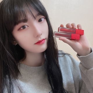 [블랙루즈] 에어 핏 벨벳틴트 시즌1 7종 중 택1+랜덤1 — 5점을 준 리뷰어가 2021년 1월 올린 사용 사진