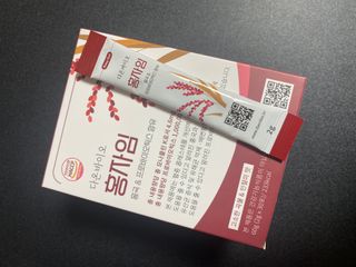 하루 1포로 콜레스테롤, 유산균, 고역가 소화효소까지 한번에 섭취! 다온바이오 홍자임 1개월분(30포) — 5점을 준 리뷰어가 2022년 12월 올린 사용 사진