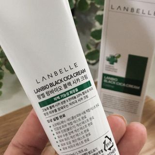 랑벨 랑바이오 블랙 시카 크림 50ml(블랙비 프로폴리스, 시카 4종, 판테놀 10 함유) — 5점을 준 리뷰어가 2022년 4월 올린 사용 사진
