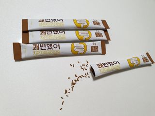 메이준뉴트리 쾌변했어 차전자피 식이섬유[30포/1박스] — 4.5점을 준 리뷰어가 2021년 6월 올린 사용 사진