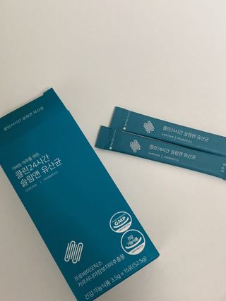 클린24시간 슬림앤유산균 1박스 (3.5g X 15포) — 5점을 준 리뷰어가 2022년 8월 올린 사용 사진