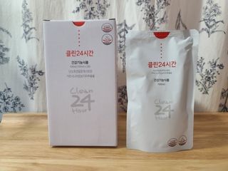 클린24시간 1BOX(5포) + 전용보틀(500ml) — 5점을 준 리뷰어가 2023년 4월 올린 사용 사진