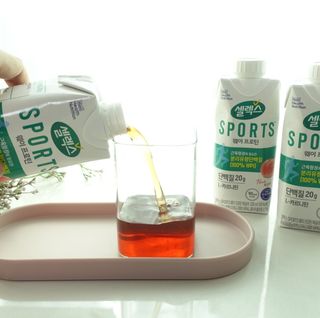 셀렉스스포츠 셀렉스 스포츠 웨이 프로틴 복숭아_ 330ml x 12팩 — 5점을 준 리뷰어가 2021년 10월 올린 사용 사진