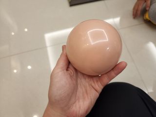 트라택 쿠셔닝 웨이트볼 0.5kg + 1kg SET — 5점을 준 리뷰어가 2022년 5월 올린 사용 사진