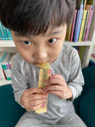 다나음 셀렌에 빠진 아연면역젤리 열대과일맛+사과맛 — 5점을 준 리뷰어가 2021년 3월 올린 사용 사진