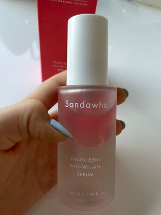 산다화 더블 이펙트 안티 링클 세럼 50ml — 4점을 준 리뷰어가 2023년 3월 올린 사용 사진