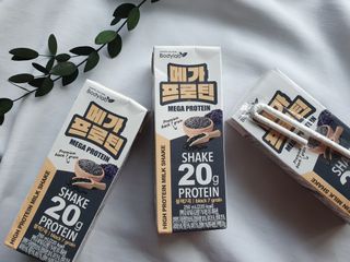 바디랩 프로틴음료 단백질쉐이크 메가프로틴 — 5점을 준 리뷰어가 2022년 4월 올린 사용 사진
