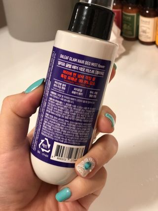 달리프 글램 헤어 데오미스트 100ml 라벤더 or 플라워 — 4.5점을 준 리뷰어가 2021년 3월 올린 사용 사진