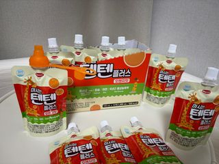 나우캠페인용 [한미사이언스] 우리 아이 튼튼, 엄마 마음 든든! 마시는텐텐 플러스 (100ml*10입) — 5점을 준 리뷰어가 2023년 10월 올린 사용 사진