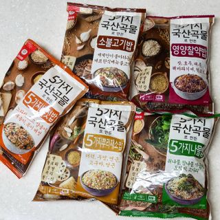 천일식품 5가지 국산 곡물로 만든 5가지 나물밥 — 5점을 준 리뷰어가 2021년 5월 올린 사용 사진