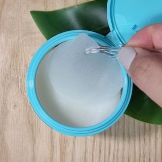 리더스코스메틱 리더스 카밍 바이오틱스 퀵 수딩 패드 — 5점을 준 리뷰어가 2022년 6월 올린 사용 사진