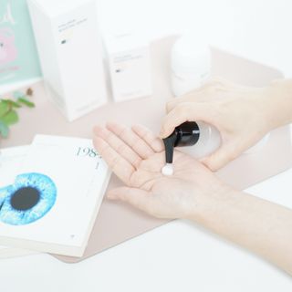 씽크바이오 히알루론 에센스 에어볼 28ea/ 부스팅 세럼 250ml 2종 세트 — 5점을 준 리뷰어가 2022년 7월 올린 사용 사진