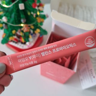 아임오 Y와이 밸런스 프로바이오틱스 30포 — 5점을 준 리뷰어가 2021년 12월 올린 사용 사진