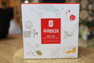 추억의 국민학교 떡볶이 국떡 컵볶이 선물박스 — 4.5점을 준 리뷰어가 2022년 1월 올린 사용 사진