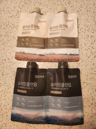 일일하우 슬리밍 플랜B 고소한 귀리맛, 진한 카카오맛 (체중조절식) — 5점을 준 리뷰어가 2023년 7월 올린 사용 사진