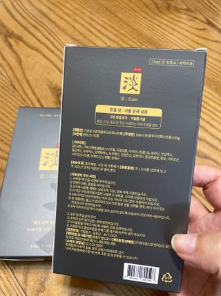 담소은 자극없는 무알콜 휴대용 한방가글 스틱 가글담 — 5점을 준 리뷰어가 2022년 10월 올린 사용 사진