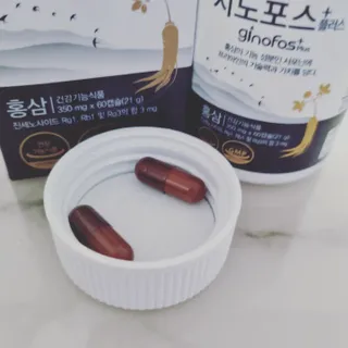 프리마인 홍삼의 강력한 에너지, 이제는 흡수율을 높인 최첨단 캡슐로 간편하게 초고속 충전하세요. — 5점을 준 리뷰어가 2022년 4월 올린 사용 사진
