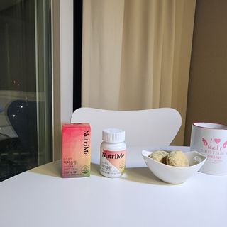 뉴트리미 마이슬림 녹차 카테킨 다이어트 보조제 60정 1달분 — 5점을 준 리뷰어가 2023년 2월 올린 사용 사진