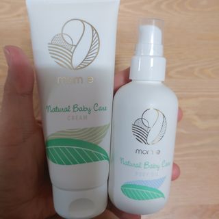 mom e 맘이 내추럴 베이비 케어 크림+바디오일 — 5점을 준 리뷰어가 2021년 1월 올린 사용 사진