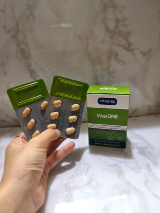 뉴트리션팩토리 비타프렙 바이탈원 종합비타민 멀티비타민 600mg — 5점을 준 리뷰어가 2021년 10월 올린 사용 사진
