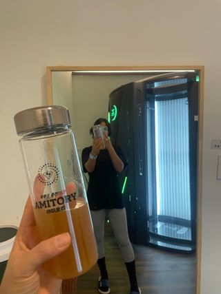 주식회사 씨크릿비에프랩 마시는 아미노산 아미토리 열대과일맛 14포 [1포, 5g / 보틀증정] — 5점을 준 리뷰어가 2023년 2월 올린 사용 사진