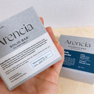 Arencia 아렌시아 솔티소다 샴푸바, 더 새틴 린스바 세트 — 5점을 준 리뷰어가 2021년 7월 올린 사용 사진