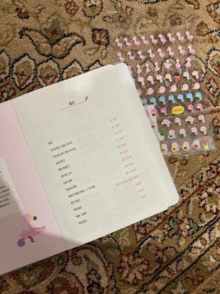 리훈 하밍이와 함께하는 숨은라인찾기 다이어트 플래너 — 5점을 준 리뷰어가 2021년 4월 올린 사용 사진
