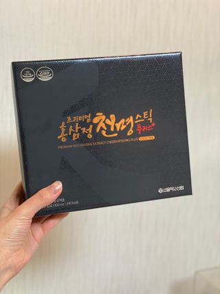 서울약사신협 약사신협_천명플러스스틱_10mlx30포 — 5점을 준 리뷰어가 2021년 5월 올린 사용 사진