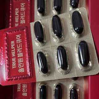 트루헬퍼 홀인원 블러드큐어 혈행+혈압+콜레스테롤 한번에 1박스 1개월 — 5점을 준 리뷰어가 2023년 2월 올린 사용 사진