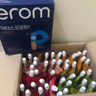 이롬 erom 닥터스 프로틴 골드 — 5점을 준 리뷰어가 2021년 4월 올린 사용 사진
