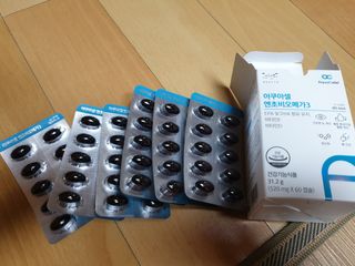 메디포스트 모비타 아쿠아셀 엔초비오메가3 60캡슐 — 5점을 준 리뷰어가 2022년 12월 올린 사용 사진