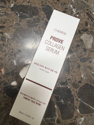 체르엠  프루브 콜라겐 앰플세럼 60ml 1병 — 4.5점을 준 리뷰어가 2022년 1월 올린 사용 사진