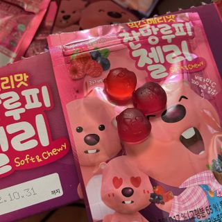 [팔도] 잔망루피젤리 믹스베리맛 42g 8개 — 5점을 준 리뷰어가 2022년 2월 올린 사용 사진