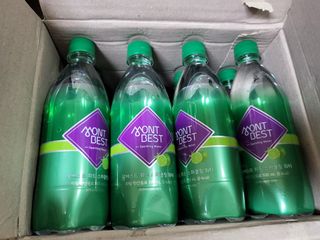 몽베스트 Montbest with Sparkling water Lime20병 — 4점을 준 리뷰어가 2021년 10월 올린 사용 사진