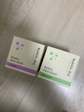 버블데이 배쓰밤 거품입욕제 버블바 6종 — 5점을 준 리뷰어가 2021년 8월 올린 사용 사진