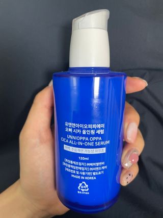 유엔엔아이오피피에이 유앤앤아이오피피에이오빠 시카 올인원 세럼 — 4점을 준 리뷰어가 2022년 7월 올린 사용 사진