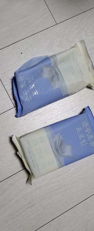 서울약사신협_순수초유프로틴_2.5gx30포 — 5점을 준 리뷰어가 2021년 11월 올린 사용 사진