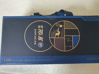 광동생활건강 [광동] 바르게 만든 녹용, 광동정녹청 30포. — 5점을 준 리뷰어가 2022년 6월 올린 사용 사진